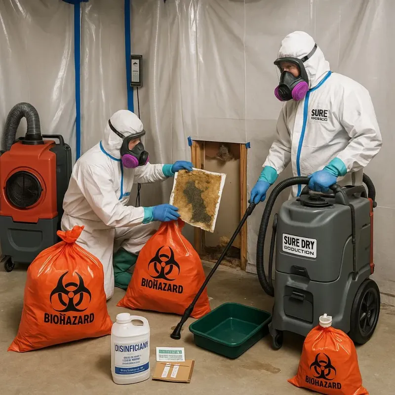 Contaminated Water Handling Protocols process in Grundy County, IA